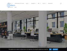Tablet Screenshot of odeon.dk