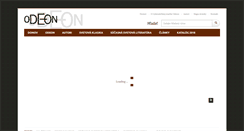 Desktop Screenshot of odeon.sk